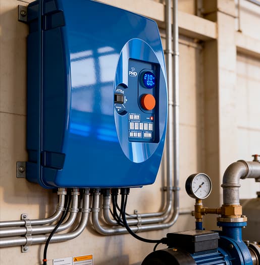 Controle para bombas | Tubogeo | Materiais para poços artesianos Controle para bombas